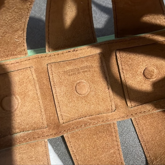 brand new bottega veneta the shell bag pistachio green leather - Picture 7 of 7